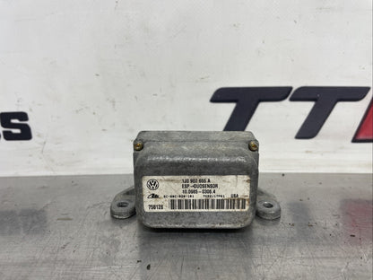 VW Beetle Convertible ESP Duo Yaw Rate Acceleration Sensor 1J0907655A 1J2907637F
