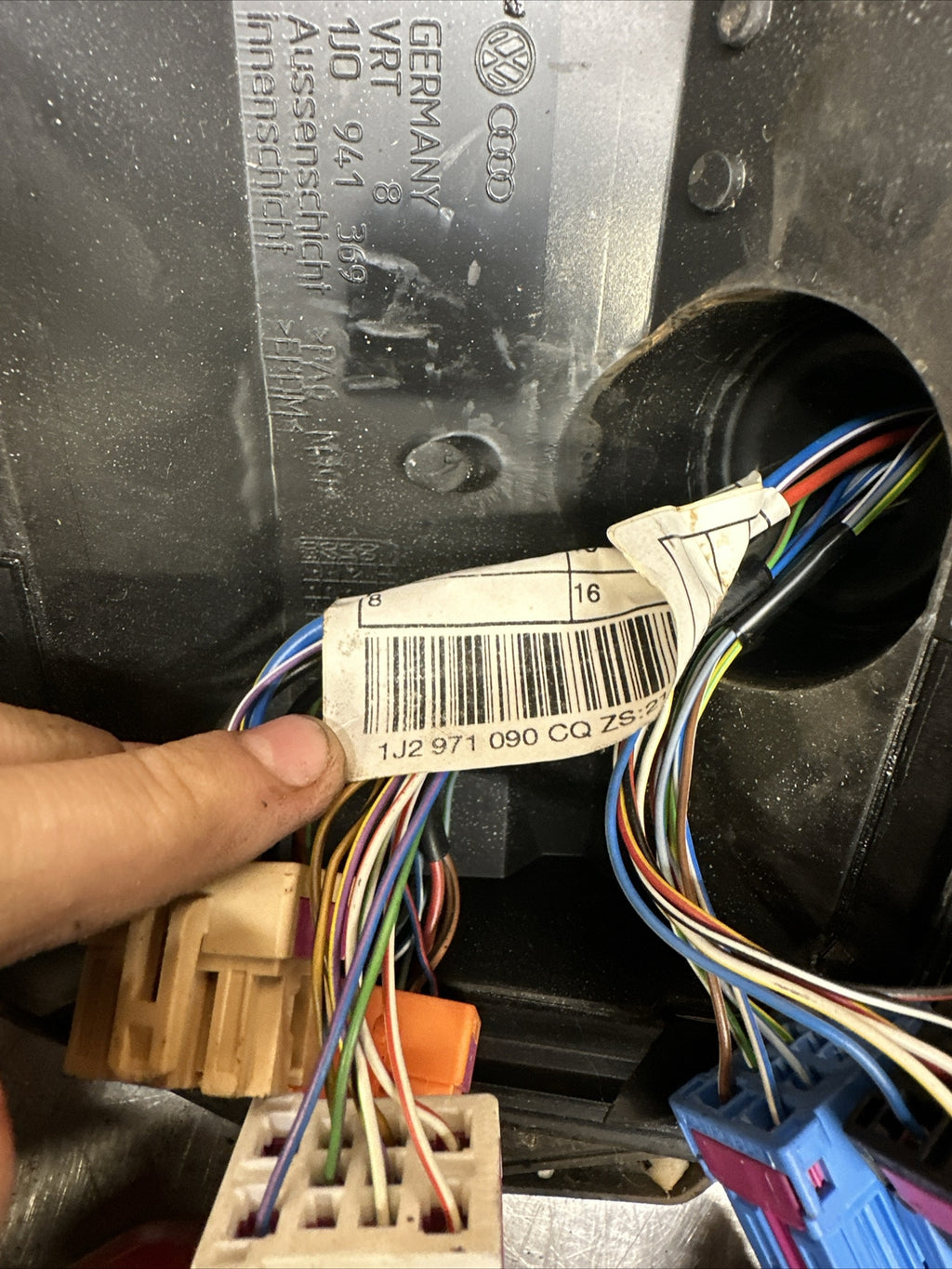 AUDI TT MK1 8N 225hp BAM Wideband GENUINE OEM WIRING LOOM 1J2971090CQ