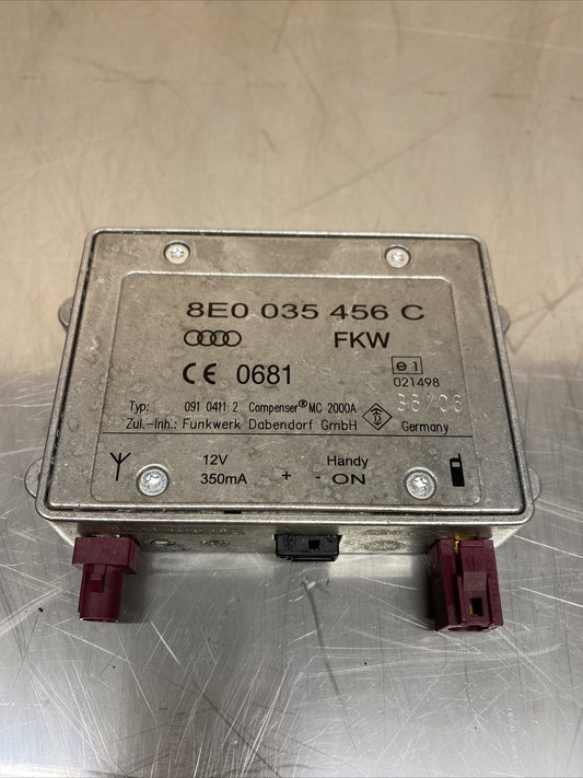 AUDI TT MK2 2.0 FSI TDI 06-2010 HANDSFREE PHONE AMPLIFIER UNIT MODULE 8E0035456C