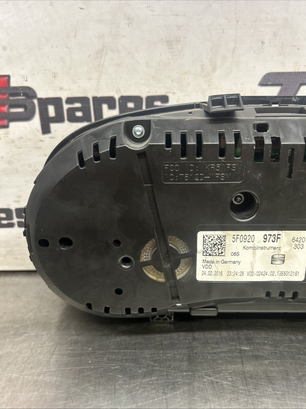 2013-2017 SEAT LEON MK3 CUPRA INSTRUMENT CLUSTER SPEEDOMETER CLOCK 5F0920973F