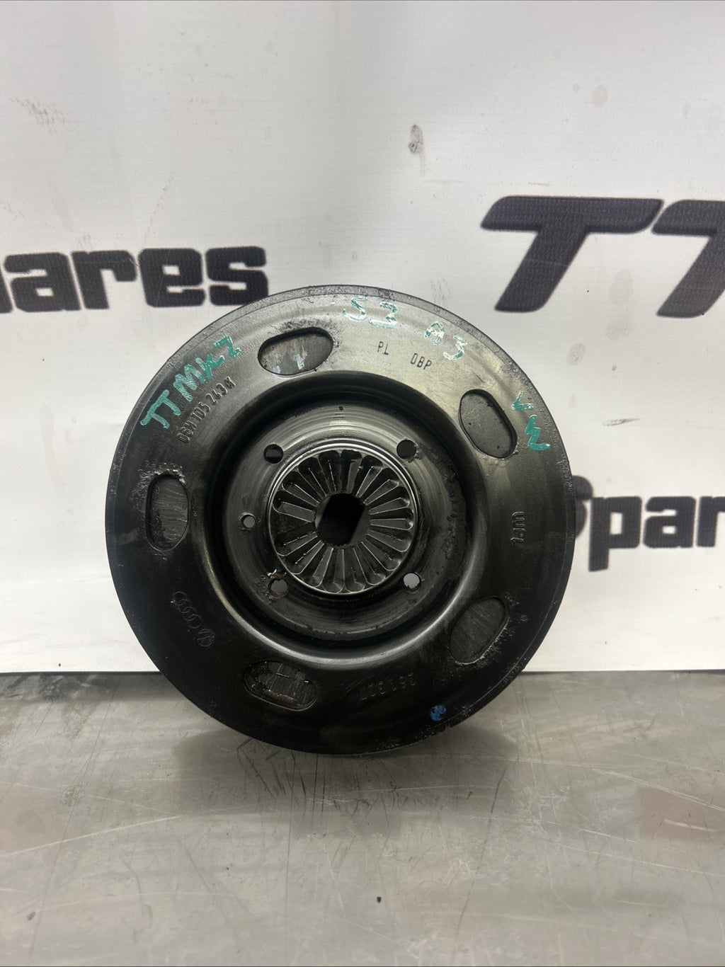 2017 Audi S3 2.0 TFSI DJH. Crankshaft Pulley 06H105243K 30K