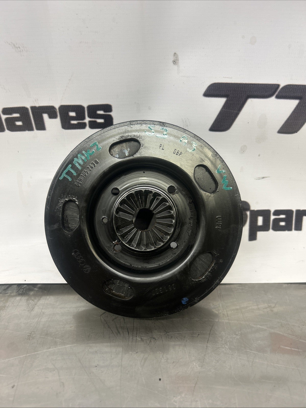 2017 Audi S3 2.0 TFSI DJH. Crankshaft Pulley 06H105243K 30K
