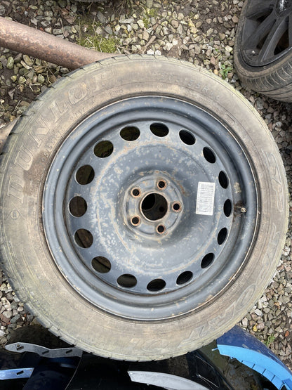 1J0601027 R/T Spare Wheel 205/55 R16 91W Volkswagen Golf 4 (2002) 1.9 D