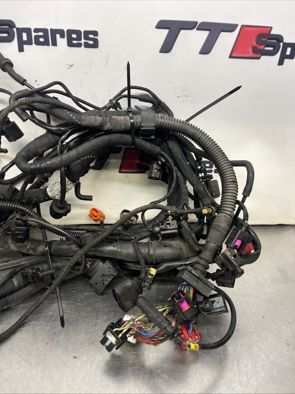 AUDI Q7 (4L) VA2591397  Engine wiring harness 4L0971610BD 4L0971610BD