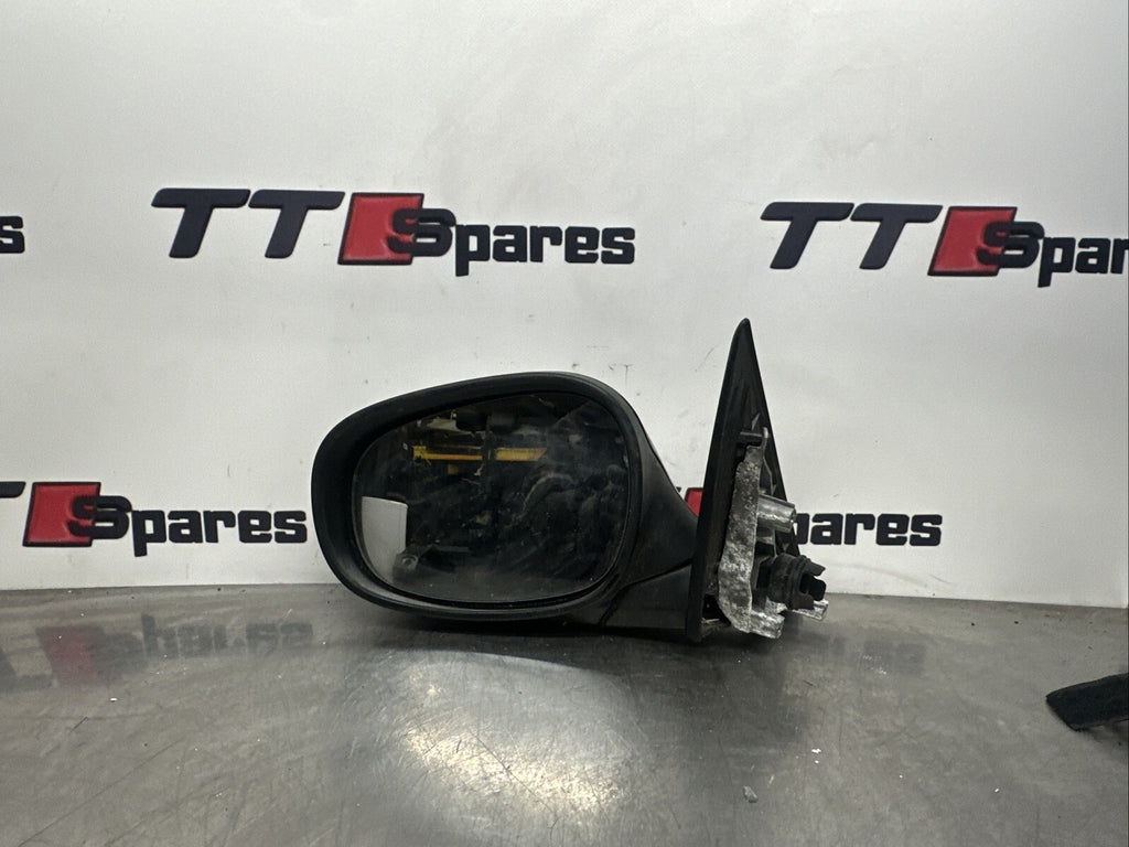 7182695 2010 BMW 3 SERIES E90 318D PASSENGER LEFT SIDE WING MIRROR BLACK 