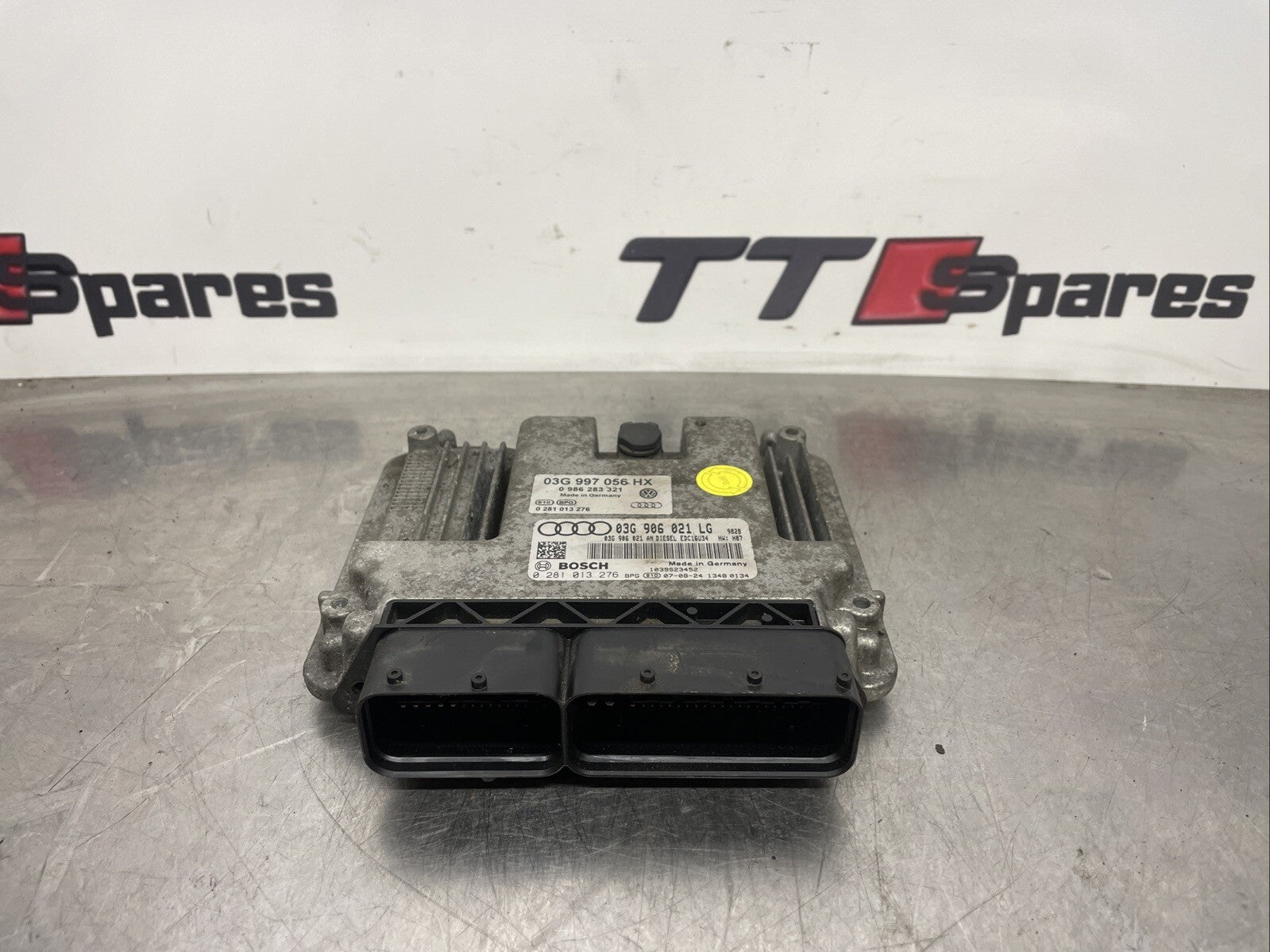 2008 AUDI A3 2.0 2008 ENGINE CONTROL UNIT 03G906021LG #2