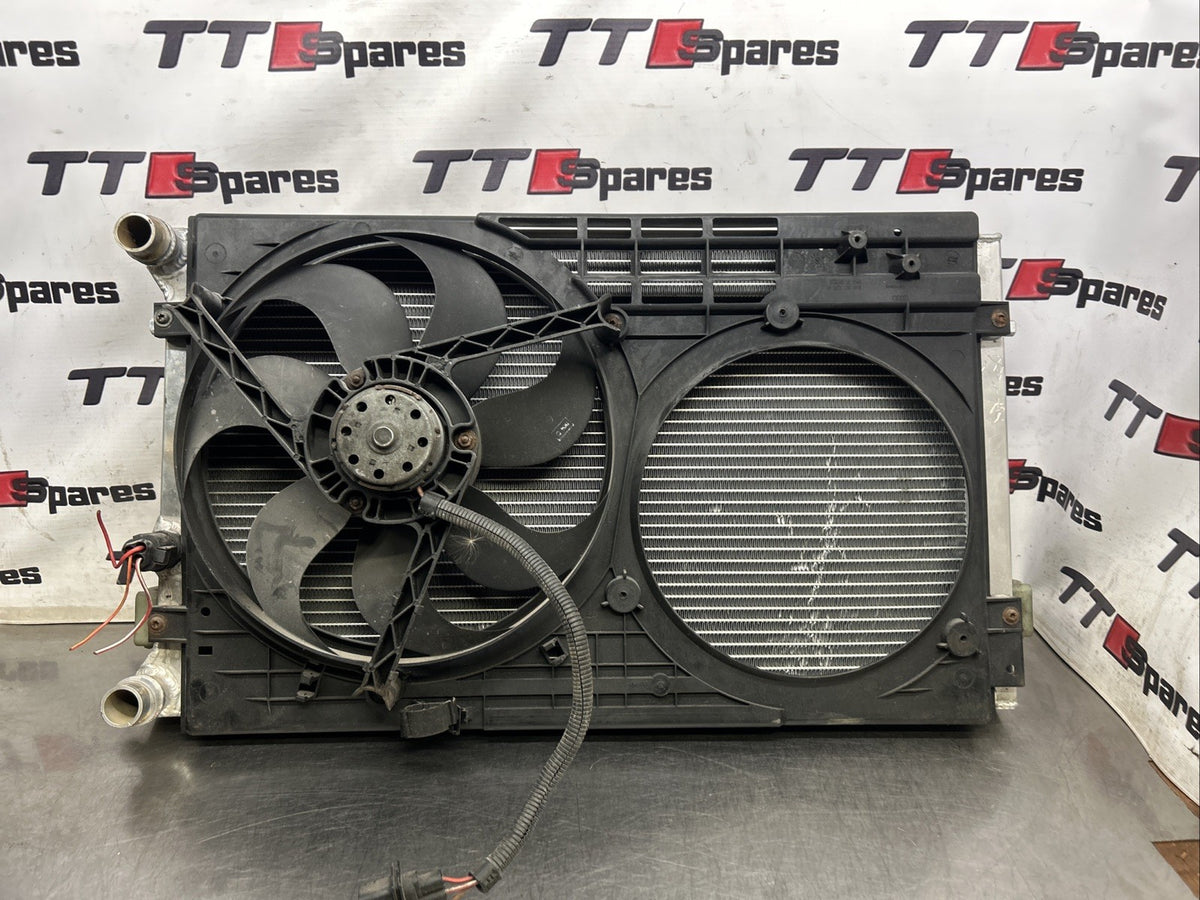 42mm Aluminium Alloy Sport Radiator Rad For Audi A3 8L S3 TT 1.8T Quattro 225BHP
