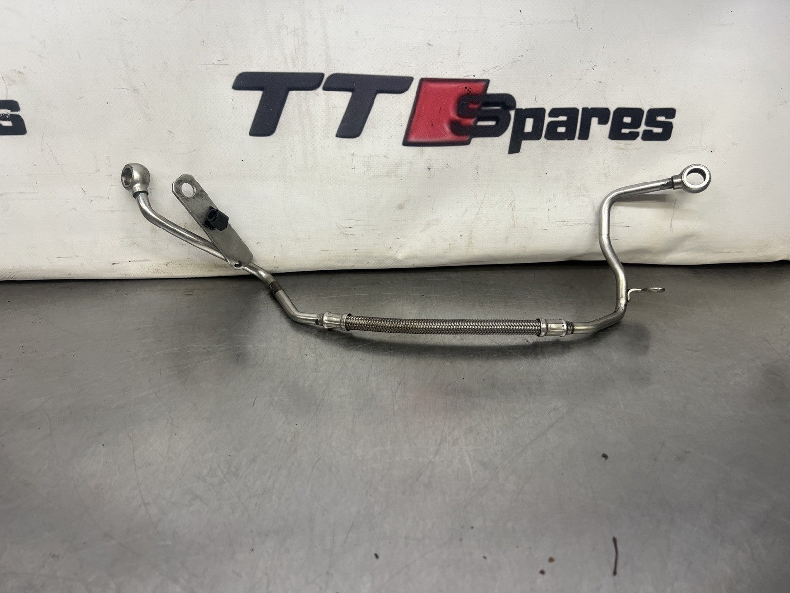 AUDI TT 8N 180 BHP VW GOLF MK4 GTI 1.8 T TURBO OIL FEED BRAIDED PIPE 06A145778D