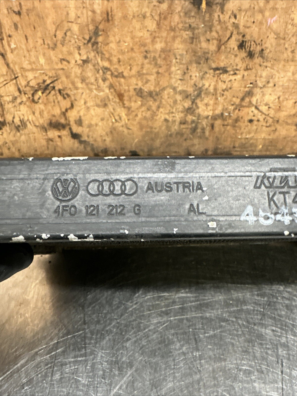 4F0121212G Audi S6 C6 5.2 V10 BXA Additional Auxiliary Radiator  Left