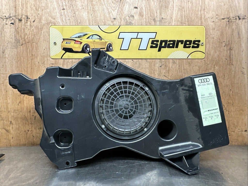 8P4035382D 2008 AUDI A3 REAR SUBWOOFER SPEAKER 