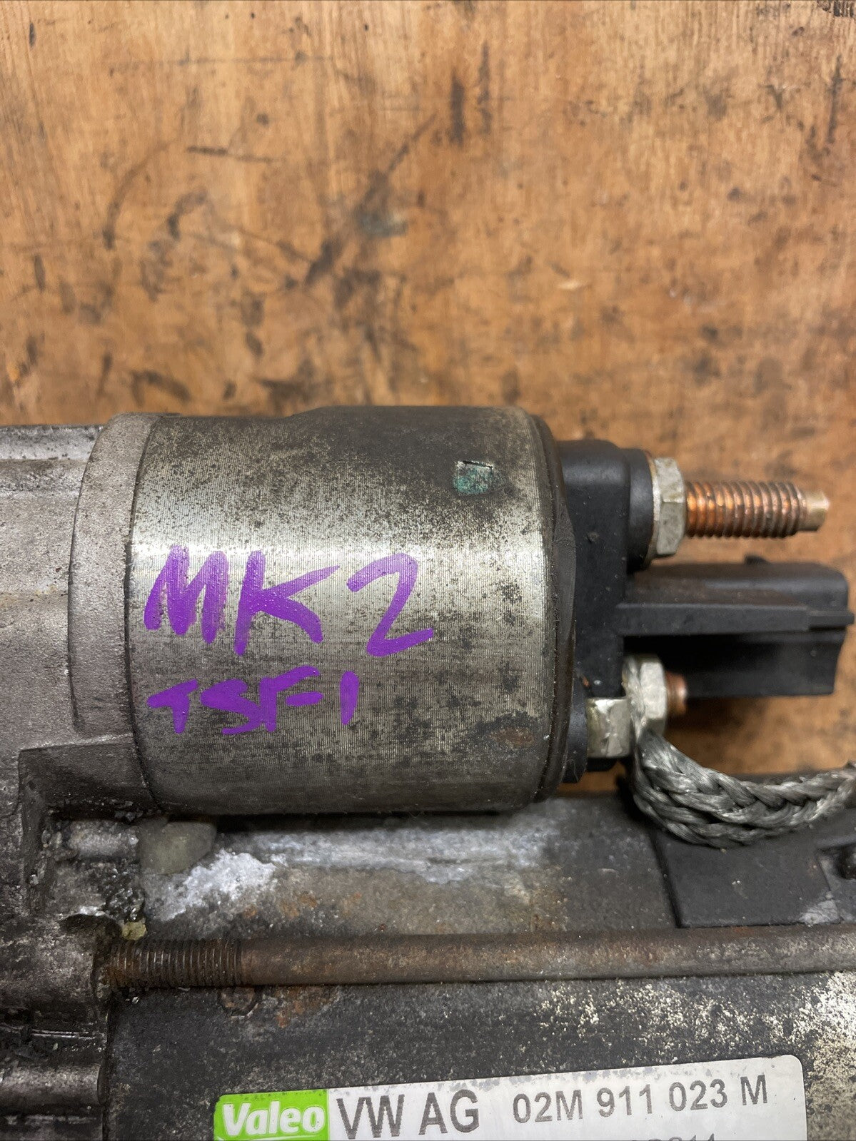 2008 AUDI TT TFSI MK2 8J - 2.0 PETROL STARTER MOTOR 02M911023M - UAM