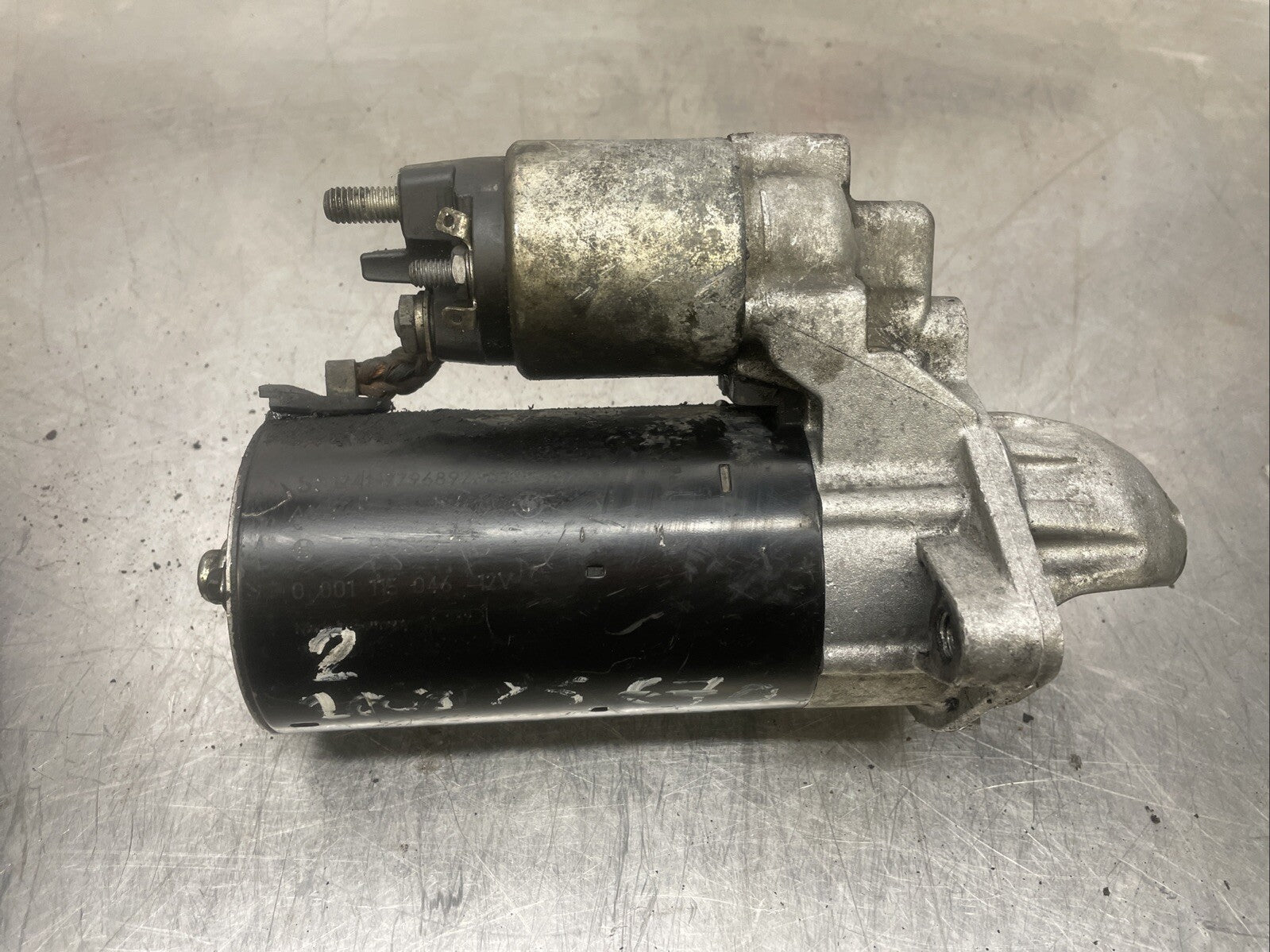 BMW X5 ENGINE STARTER MOTOR 3.0 DIESEL 001115046 E70 2007 - 2009