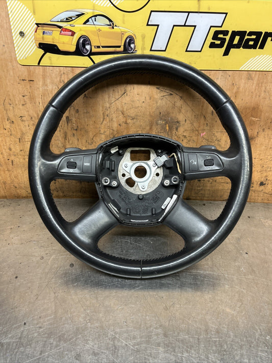 AUDI A3 8P 2006-2012 DSG PADDLE SHIFT MULTI FUNCTION STEERING WHEEL 8P0419091EF