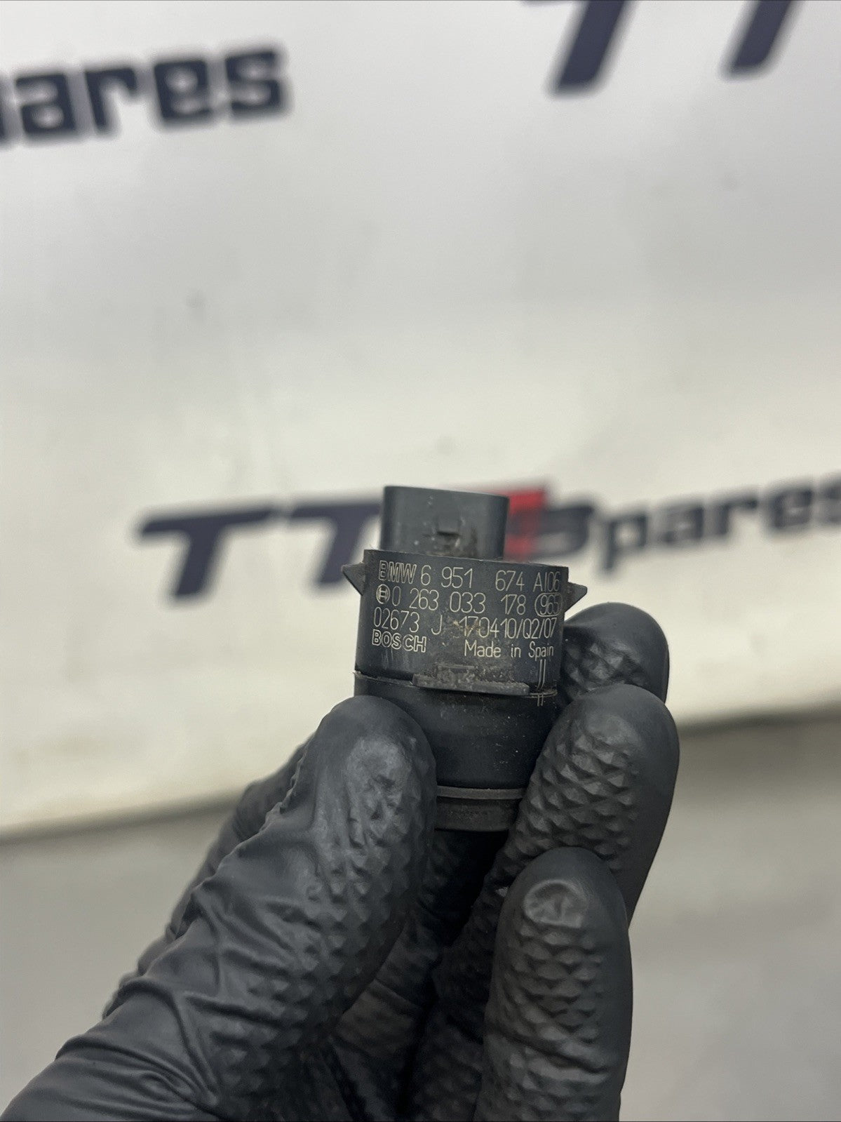 #6951674 BMW 3 E90 E91 E92 E93  PDC SENSOR USED Blue colour 