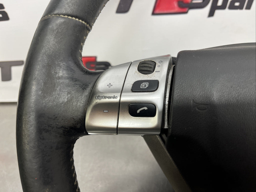 PORSCHE CARRERA 911 (997) BOXSTER CAYMAN (987) - BLACK TIPTRONIC STEERING WHEEL