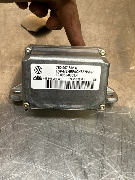 AUDI TT MK1 8N YAW RATE SPEED SENSOR 7E0907652A 180 225 QUATTRO 98-06