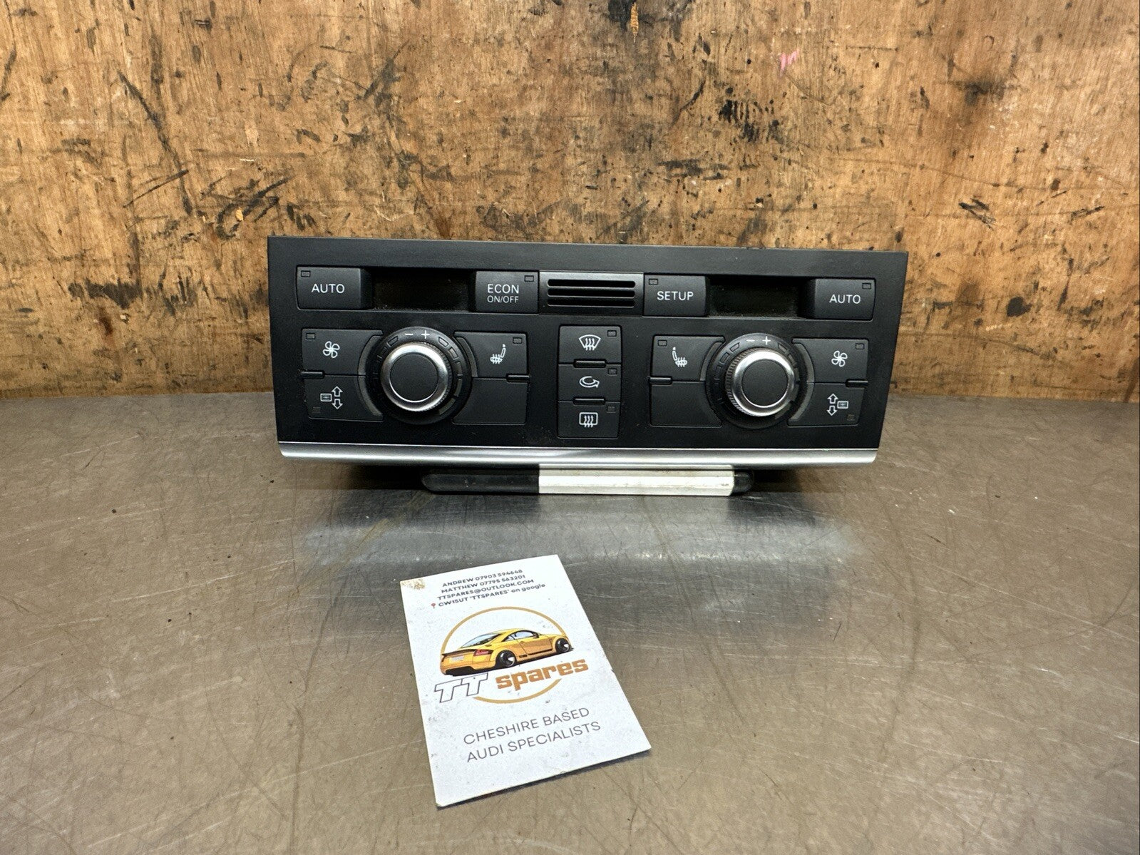 AUDI A6 S6 4F 2004-2011 DIGITAL CLIMATE CONTROL 4F2820043N