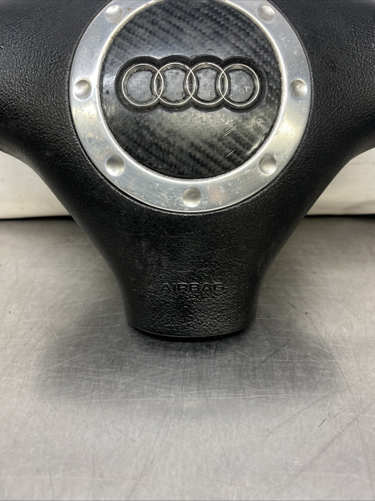 AUDI TT Mk1 (8N) 1999-2006 Steering Wheel airbag RHD 8N0880201G carbon Fibre