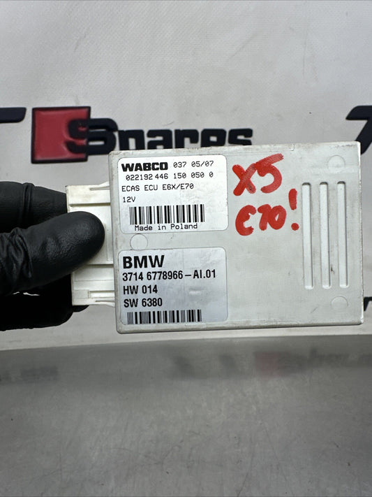 BMW X5 E70 Air Suspension Supply Control Unit Module ECU 6778966