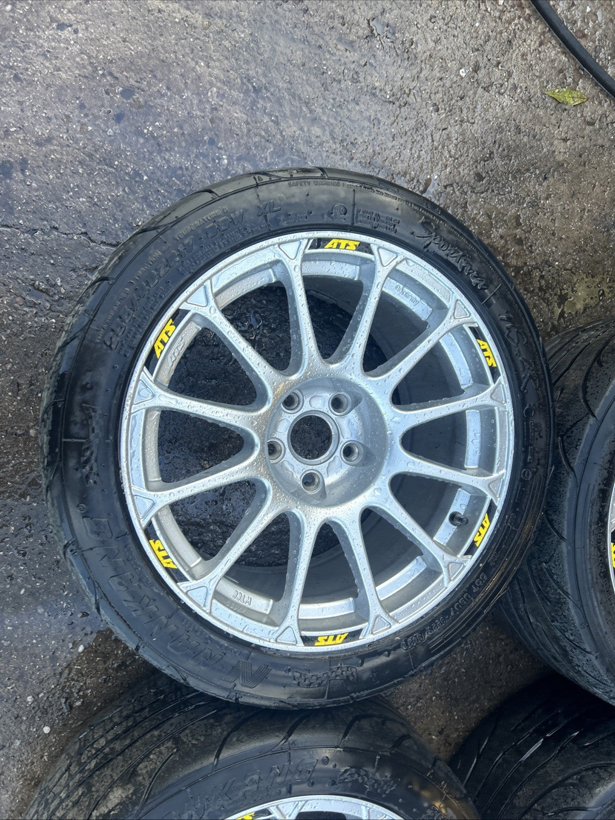 ATS WTCC 907 ALLOYS Magnesium 5x112 Mk2 SEAT Leon Actual TOURING CAR WHEELS