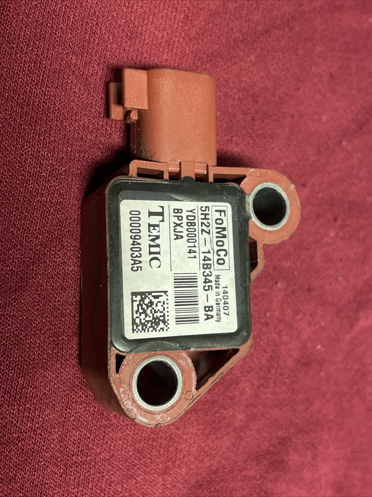 5H2Z-14B345-BA YDB000141LAND ROVER DISCOVERY 4 L319 AIRBAG CRASH SENSOR 