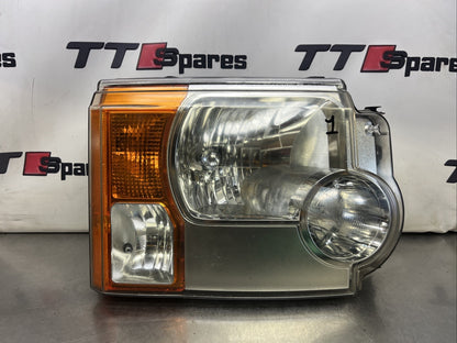 LAND ROVER DISCOVERY 3 2005 - 2009 RIGHT DRIVER SIDE HEADLIGHT XBC500022 GENUINE