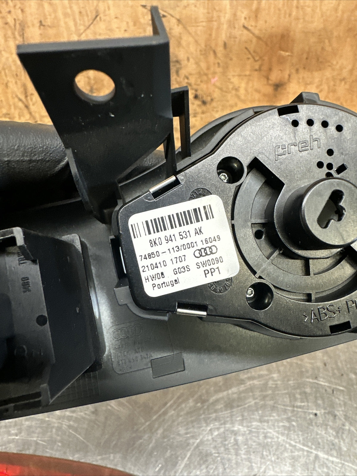 AUDI A5 HEADLIGHT CONTROL SWITCH PANEL 8K0941531AK B8 2008 - 2012