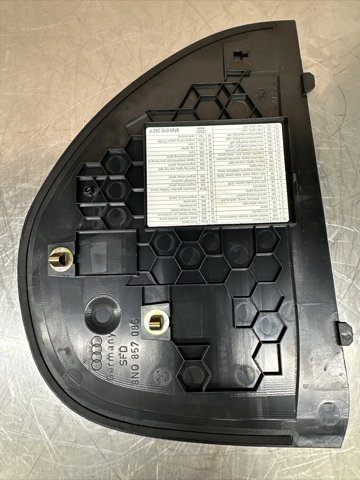 98-06 AUDI TT MK1 DASHBOARD SIDES x2 END TRIM COVERS (PAIR) 8N0857086 8N0857085