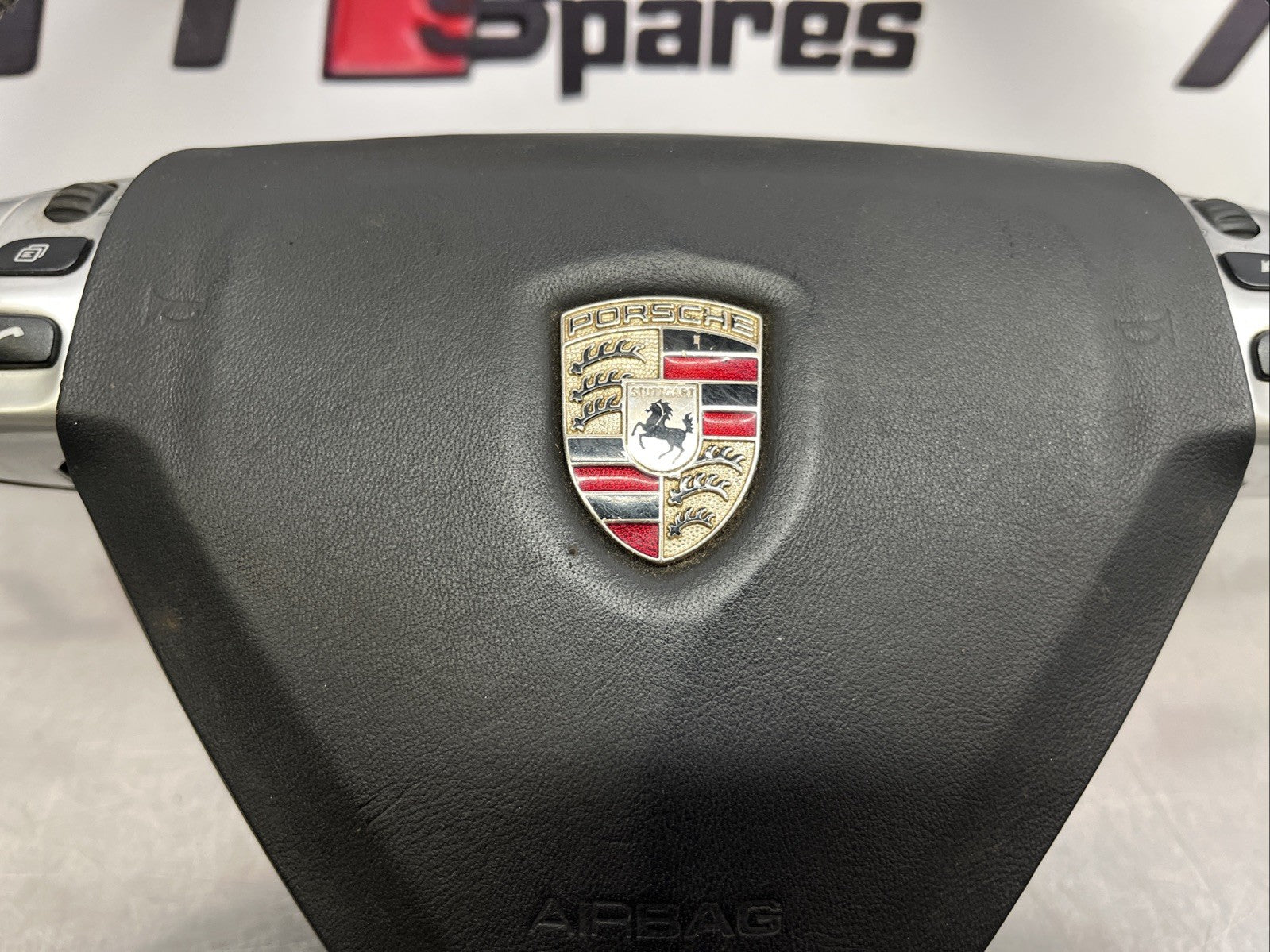 PORSCHE CARRERA 911 (997) BOXSTER CAYMAN (987) - BLACK TIPTRONIC STEERING WHEEL