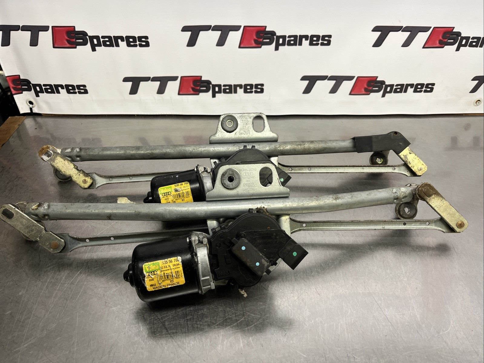 Audi TT MK1 wiper motor linkage assembly  OEM genuine 8N0955113 Made In 2016! X1
