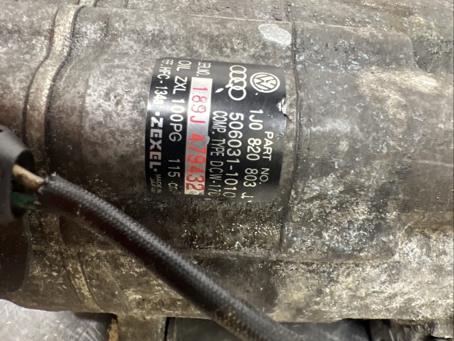 2005 AUDI TT Mk1 (8N) 1.8L Petrol AIR CON A/C COMPRESSOR PUMP