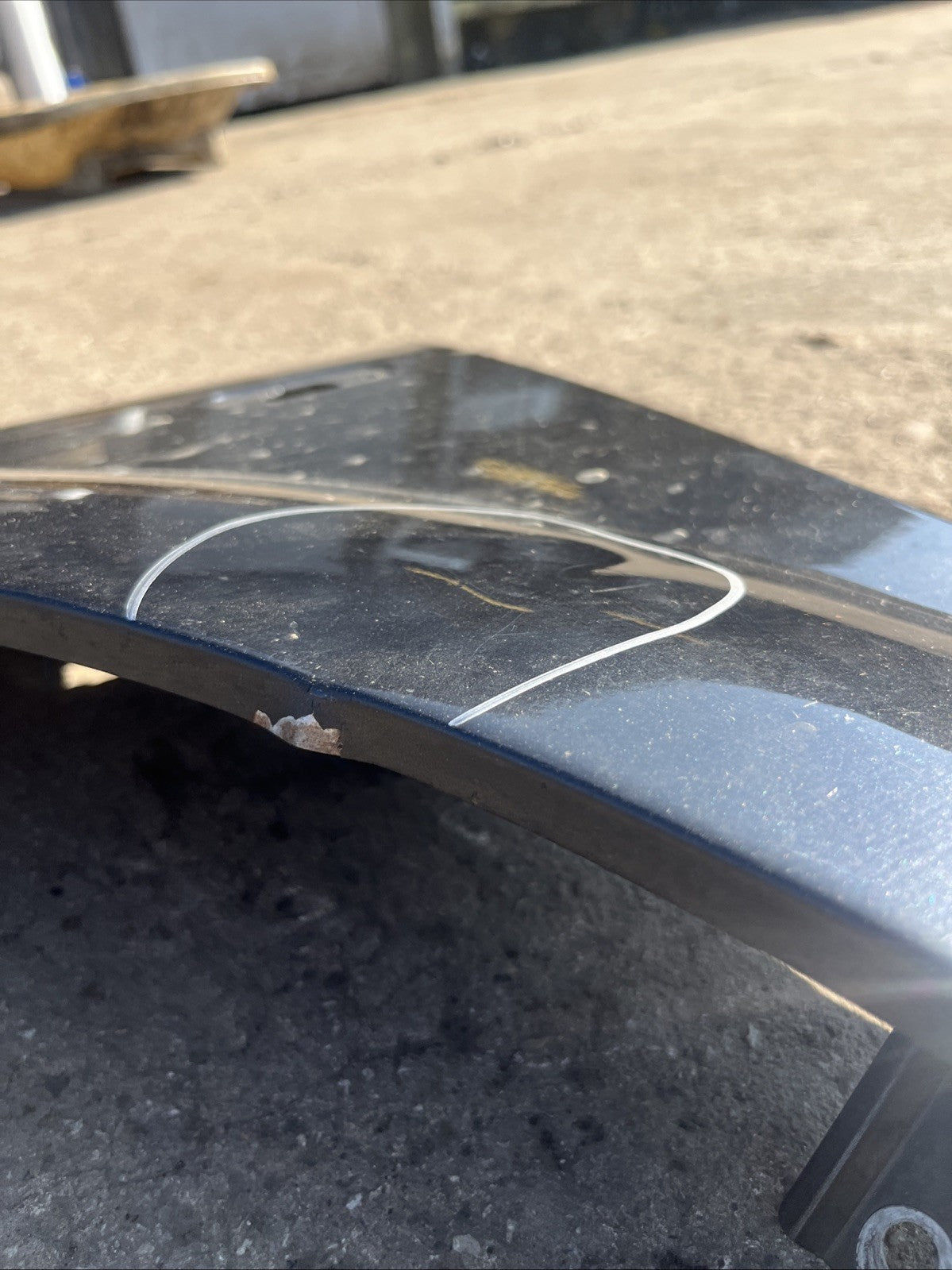 AUDI TT MK1 8N 98-06 LEFT NEAR SIDE FRONT WING FENDER Black