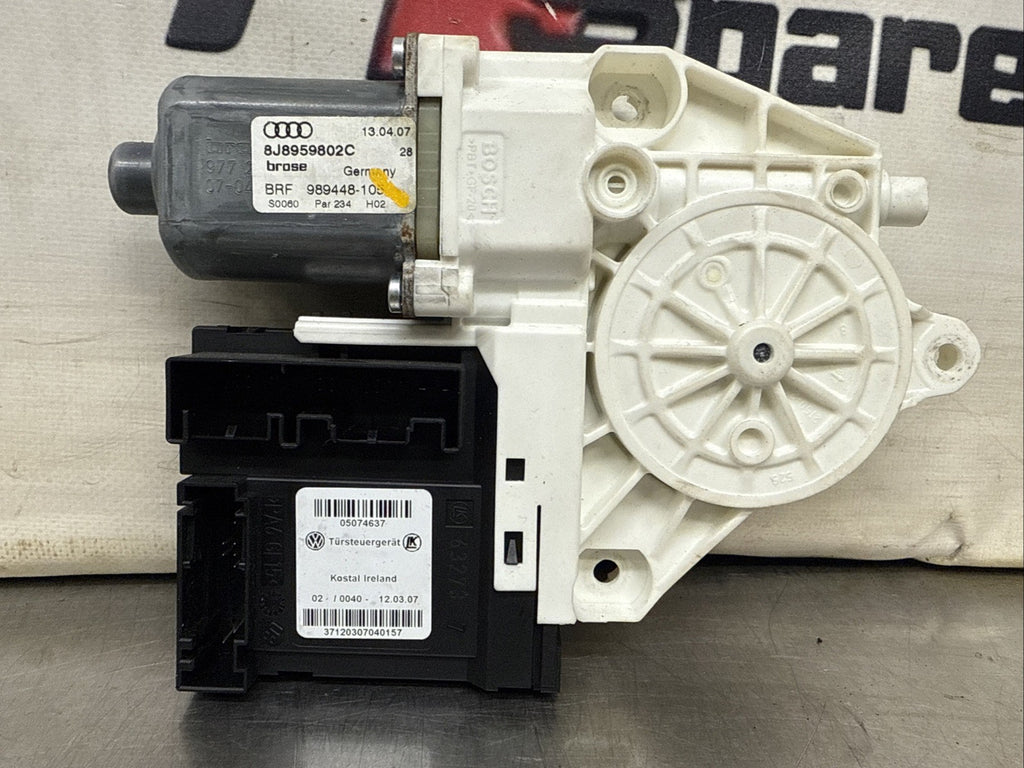 Audi TT Passenger Window Motor Nearside Mk2 06-14 8J8959802C