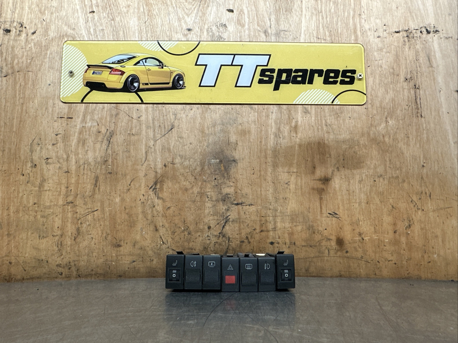 AUDI A8 D2 SET OF HAZARD HEATED SEATS FOG LIGHT SWITCH  8D0941509D 8D0963563