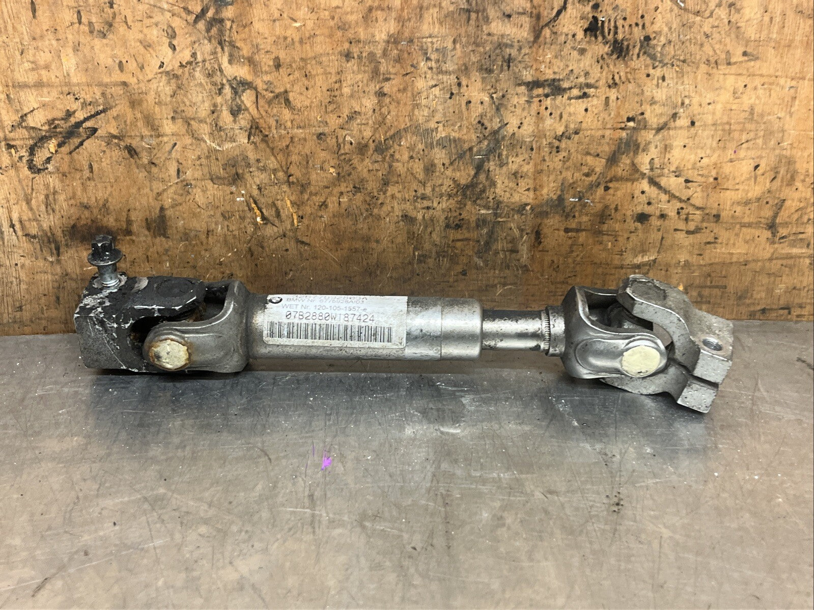 BMW X5 Series E70 Steering Shaft Column Low Lower Joint 6776928 2007 -2011