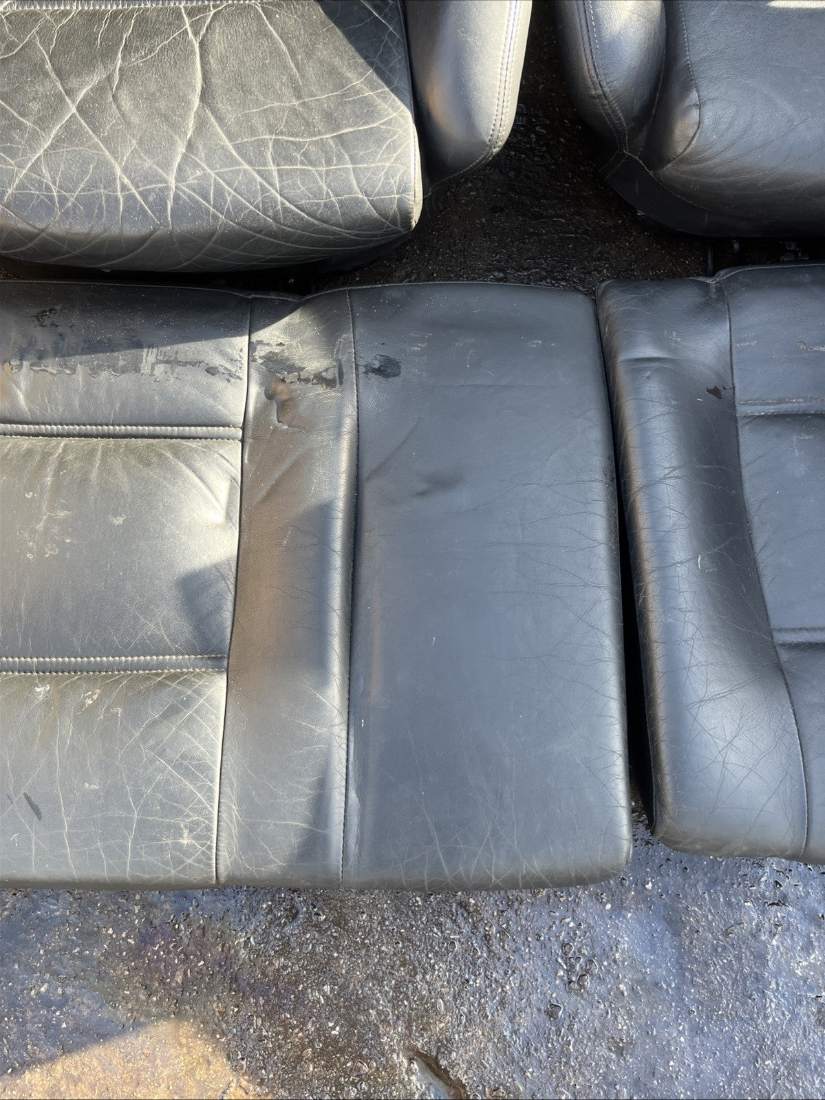 Mk3 Golf Vr6 Leather Interior in Black NO FRONT SEATS