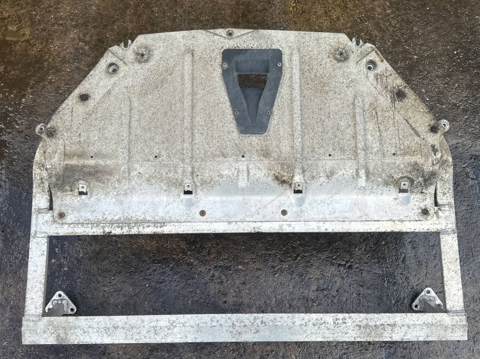 AUDI TT MK2 ROADSTER 8j TTS UNDERTRAY SHIELD REAR HALF 8J7825238 GENUINE 06-14