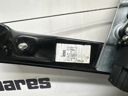 2009 BMW 3 SERIES 4DR REAR DRIVER SIDE WINDOW REGULATOR MOTOR 7075884 #9