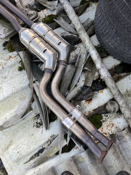 BMW E46 7504067 7502674 6 cylinder Complete exhaust system Cats back box
