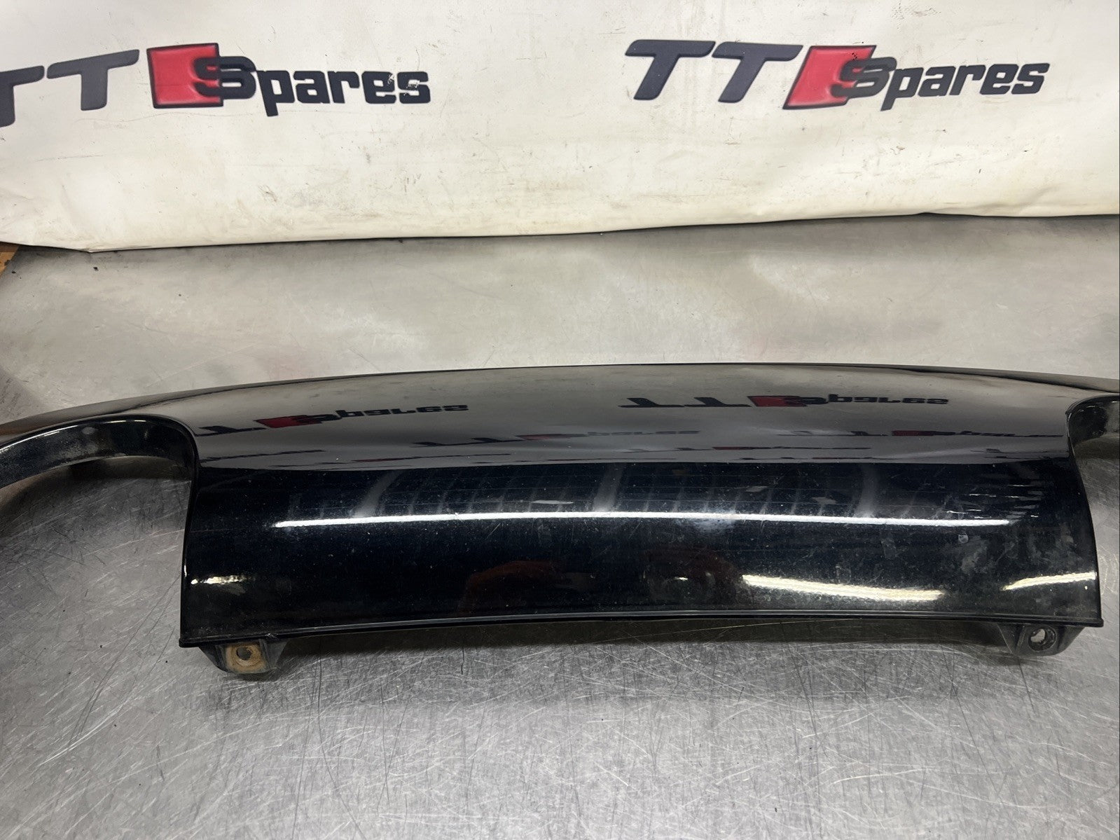 98-06 MK1 8N AUDI TT REAR BUMPER DIFFUSER  BLACK