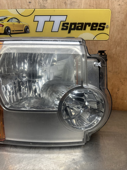 LAND-ROVER DISCOVERY 3 O/S DRIVERS Headlight CROME XBC50022