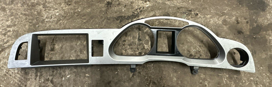 Audi S6 A6 4F C6 Instrument Cluster Trim Silver for MMI High 4F2857115F