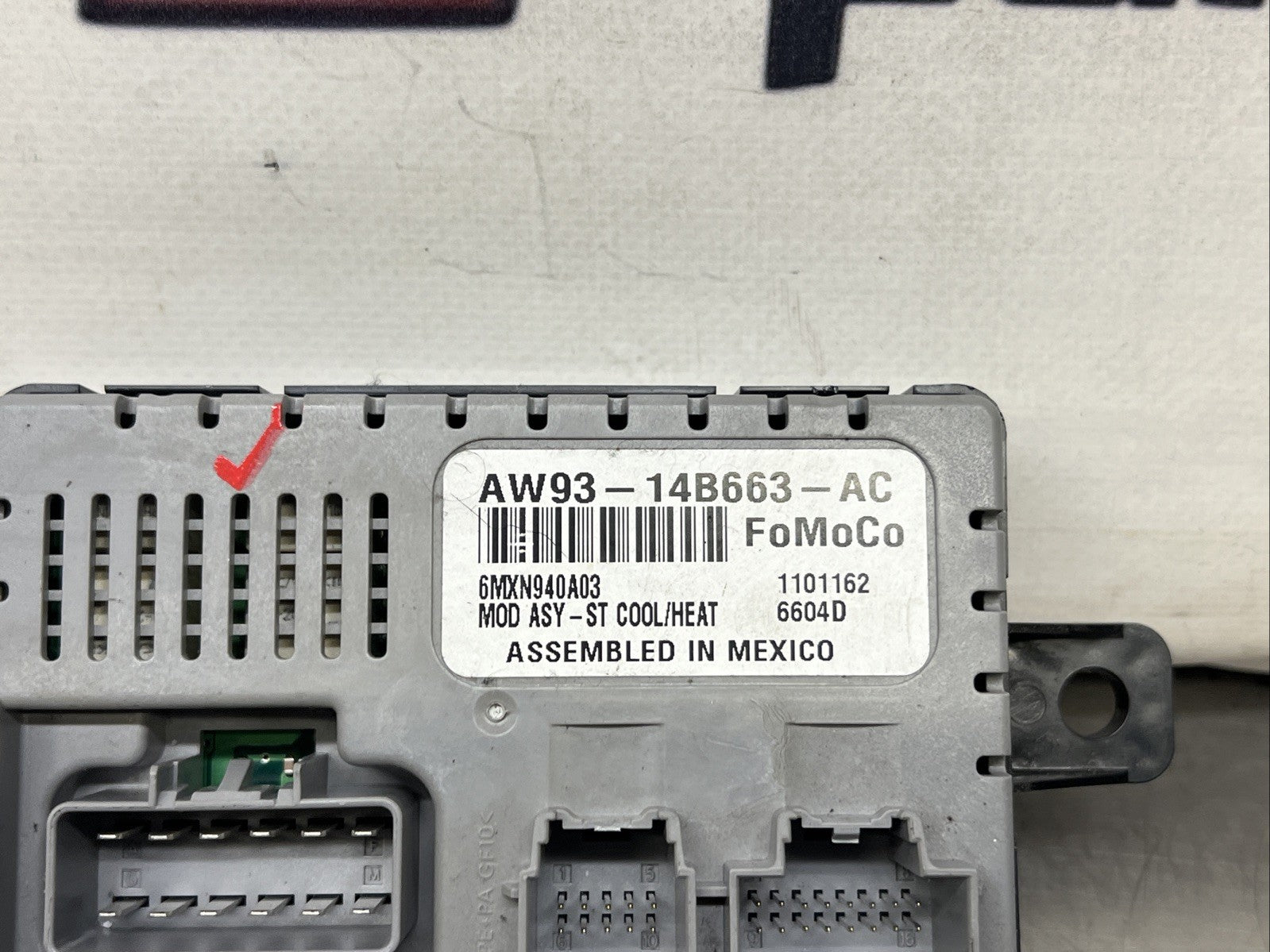 RANGE ROVER AUTOBIOGRAPHY L405 FRONT SEAT HEATING CONTROL MODULE AW9314B663AD