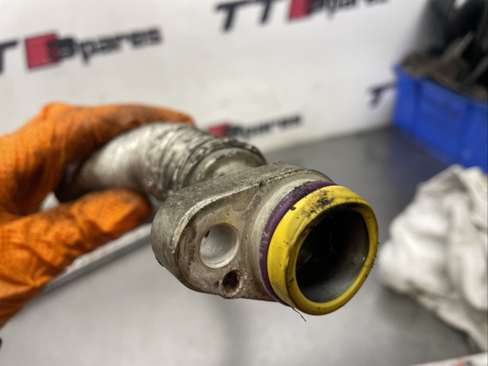 BMW X5 E70 3.0D AC Air Con Pipe Line 6988881 2007