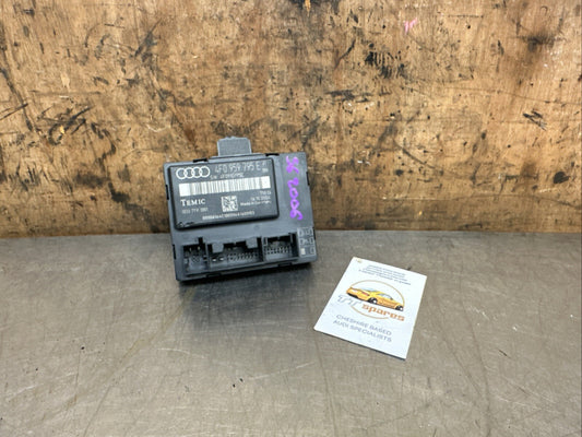 2008 AUDI S6 C6 N/S/R PASSENGER SIDE REAR DOOR CONTROL MODULE 4F0959795E