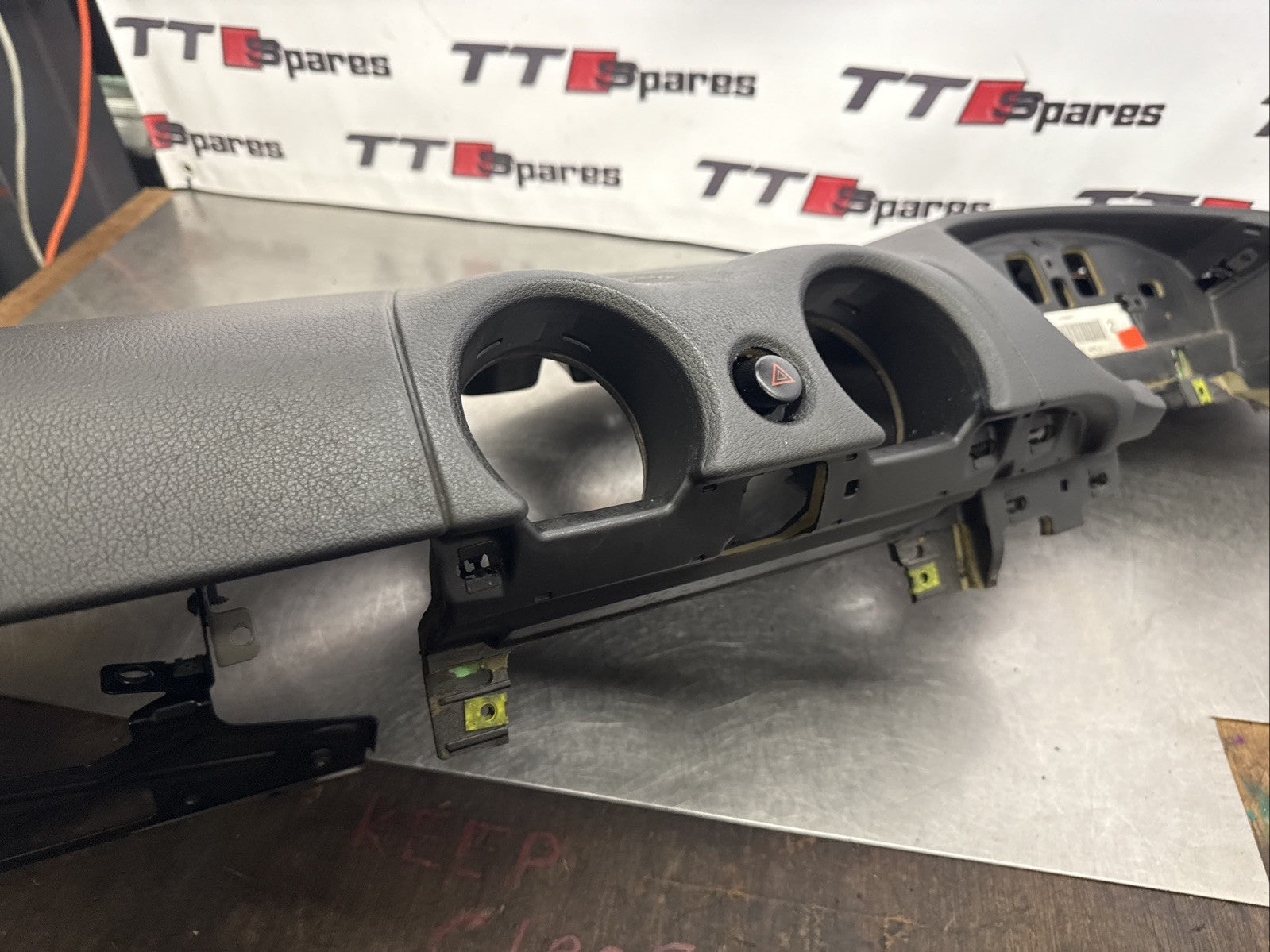 Porsche Boxster Cayman 987 Black Leather Dashboard RHD