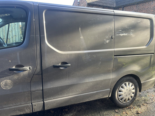 VAUXHALL VIVARO TRAFIC NV300 2014-2019 SIDE LOAD DOOR (PASSENGER SIDE) L192 Grey