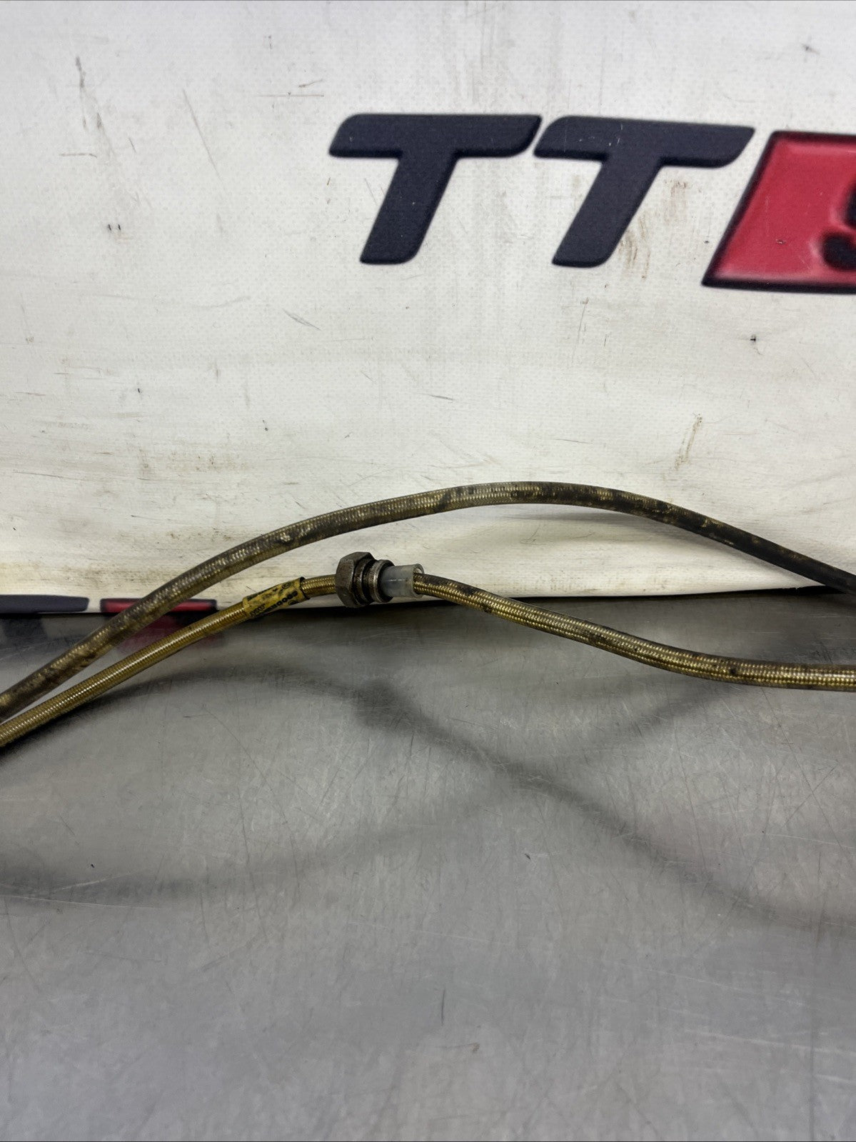 Audi TT 1.8 MK1 8N FRONTS WM Stainless Steel Braided Hoses Lines GOOD RIDGE