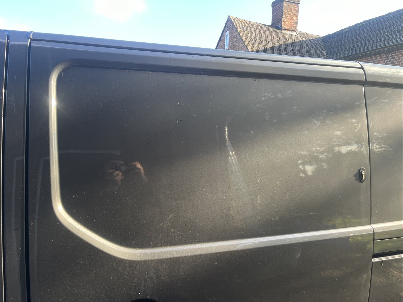 VAUXHALL VIVARO TRAFIC NV300 2014-2019 SIDE LOAD DOOR (PASSENGER SIDE) L192 Grey
