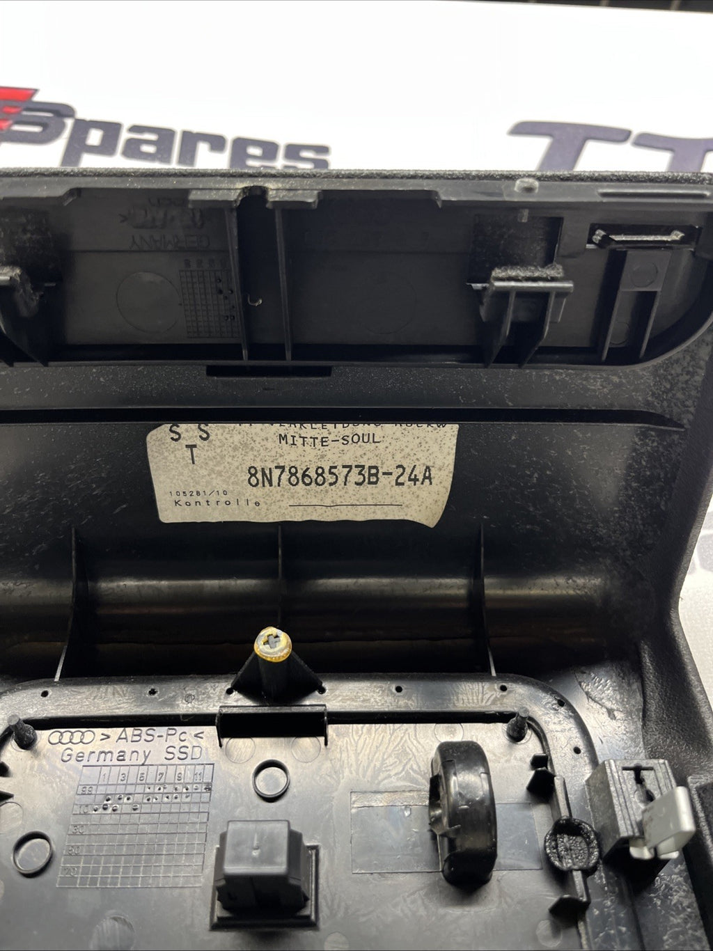 GENUINE AUDI TT 8N MK1 98-06 ROADSTER REAR CUBBY COVER STORAGE BOX 8N7868573B
